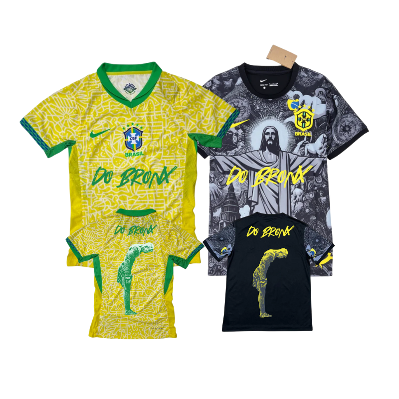 2-Pack Charles “Do Bronx” Oliveira x Brazil T-Shirts